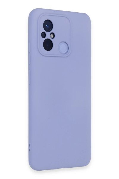Newface Xiaomi Redmi 12C Kılıf Nano içi Kadife Silikon - Lila resmi