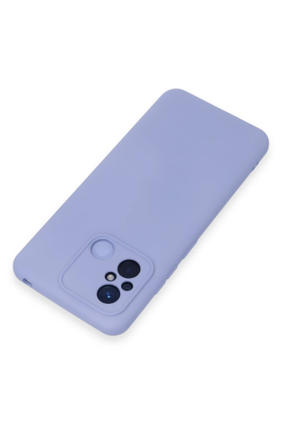 Newface Xiaomi Redmi 12C Kılıf Nano içi Kadife Silikon - Lila resmi