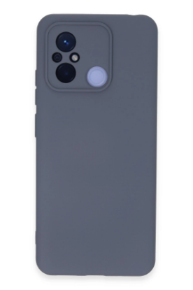 Newface Xiaomi Redmi 12C Kılıf Nano içi Kadife Silikon - Gri resmi