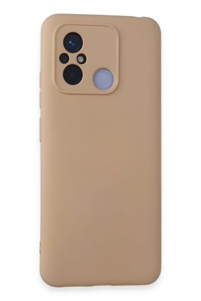 Newface Xiaomi Redmi 12C Kılıf Nano içi Kadife Silikon - Pudra resmi