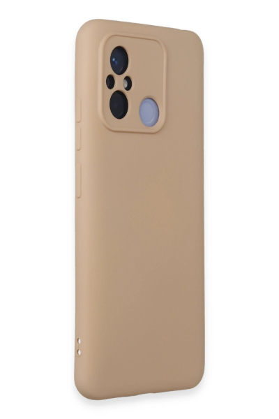 Newface Xiaomi Redmi 12C Kılıf Nano içi Kadife Silikon - Pudra resmi