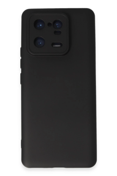 Newface Xiaomi Mi 13 Pro Kılıf Nano içi Kadife Silikon - Siyah resmi