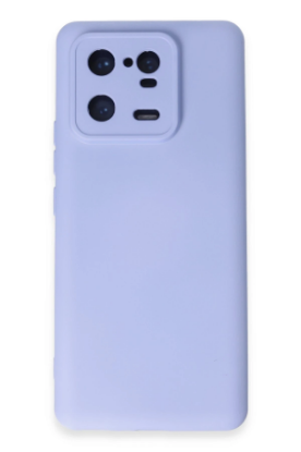 Newface Xiaomi Mi 13 Pro Kılıf Nano içi Kadife Silikon - Lila resmi