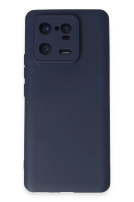Newface Xiaomi Mi 13 Pro Kılıf Nano içi Kadife Silikon - Lacivert resmi