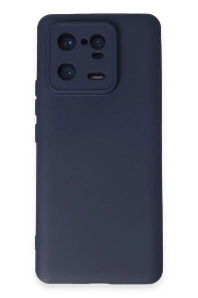 Newface Xiaomi Mi 13 Pro Kılıf Nano içi Kadife Silikon - Lacivert resmi