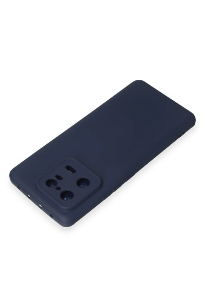 Newface Xiaomi Mi 13 Pro Kılıf Nano içi Kadife Silikon - Lacivert resmi
