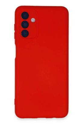 Newface Samsung Galaxy A24 4G Kılıf Nano içi Kadife Silikon - Kırmızı resmi