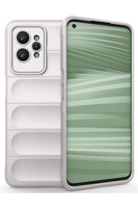 Newface Realme GT2 Pro 5G Kılıf Optimum Silikon - Krem resmi