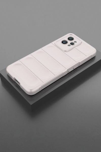 Newface Realme GT2 Pro 5G Kılıf Optimum Silikon - Krem resmi