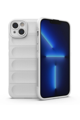 Newface iPhone 15 Kılıf Optimum Silikon - Krem resmi