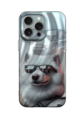 Newface iPhone 14 Pro Kılıf Crew Desenli Kapak - Köpek resmi