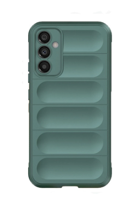 Newface Samsung Galaxy A15 4G Kılıf Optimum Silikon - Koyu Yeşil resmi
