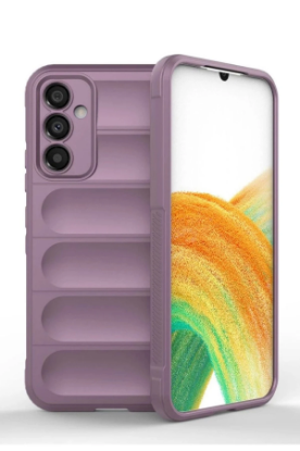 Newface Samsung Galaxy A15 4G Kılıf Optimum Silikon - Mor resmi