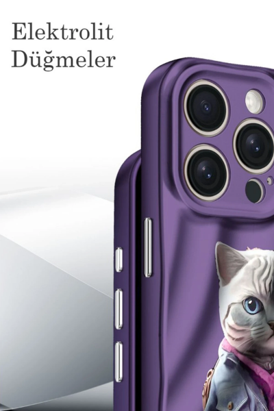 Newface iPhone 15 Kılıf Crew Desenli Kapak - Galata Kulesi resmi