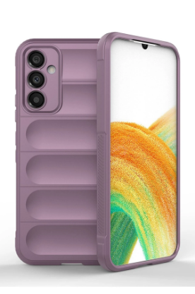 Newface Samsung Galaxy A25 5G Kılıf Optimum Silikon - Mor resmi