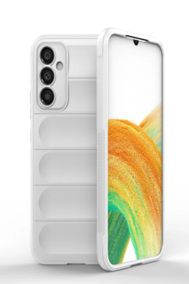 Newface Samsung Galaxy A25 5G Kılıf Optimum Silikon - Krem resmi