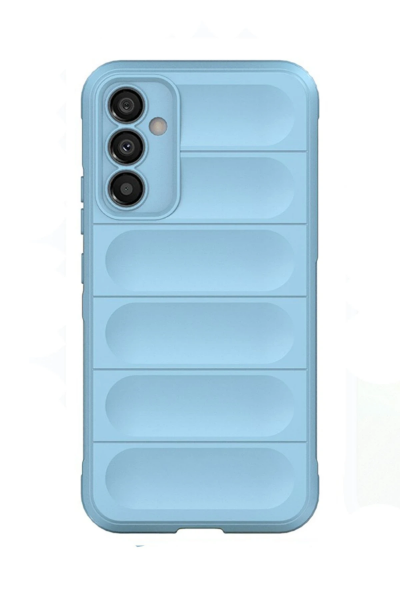 Newface Samsung Galaxy A25 5G Kılıf Optimum Silikon - Sky Blue resmi