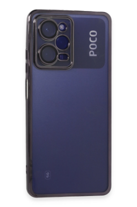 Newface Xiaomi Poco X5 Pro 5G Kılıf Razer Lensli Silikon - Mor resmi