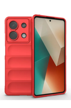Newface Xiaomi Poco X6 Kılıf Optimum Silikon - Kırmızı resmi