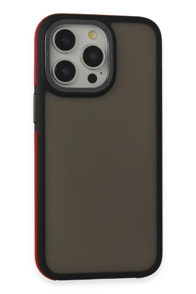 Newface iPhone 15 Pro Max Harvel Kapak - Kırmızı resmi