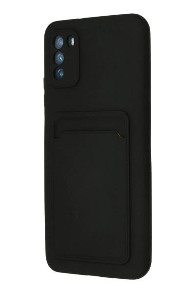 Newface Xiaomi Pocophone M3 Kılıf Kelvin Kartvizitli Silikon - Siyah resmi