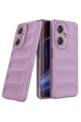 Newface Vivo Y27 Kılıf Optimum Silikon - Mor resmi