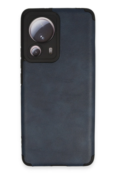 Newface Xiaomi Mi 13 Lite Kılıf Loop Deri Silikon - Lacivert resmi