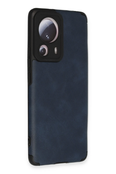 Newface Xiaomi Mi 13 Lite Kılıf Loop Deri Silikon - Lacivert resmi