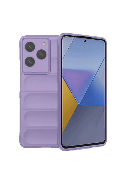 Newface General Mobile Era 50 Kılıf Optimum Silikon - Lila resmi