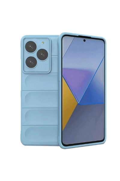 Newface General Mobile Era 50 Kılıf Optimum Silikon - Sky Blue resmi