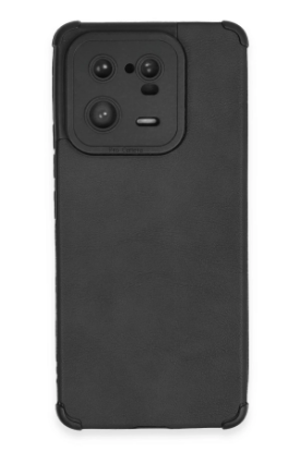 Newface Xiaomi Mi 13 Pro Kılıf Loop Deri Silikon - Siyah resmi