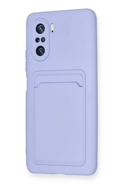 Newface Xiaomi Mi 11i Kılıf Kelvin Kartvizitli Silikon - Lila resmi