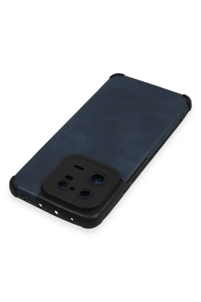 Newface Xiaomi Mi 13 Pro Kılıf Loop Deri Silikon - Lacivert resmi