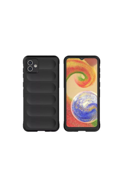 Newface Samsung Galaxy A06 Kılıf Optimum Silikon - Siyah resmi