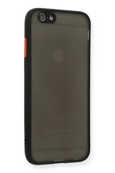 Newface iPhone 6 Kılıf Montreal Silikon Kapak - Siyah resmi