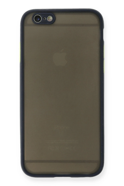Newface iPhone 6 Kılıf Montreal Silikon Kapak - Lacivert resmi