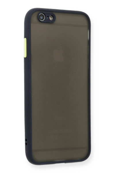 Newface iPhone 6 Kılıf Montreal Silikon Kapak - Lacivert resmi
