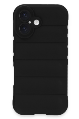 Newface iPhone 16 Plus Kılıf Optimum Silikon - Siyah resmi