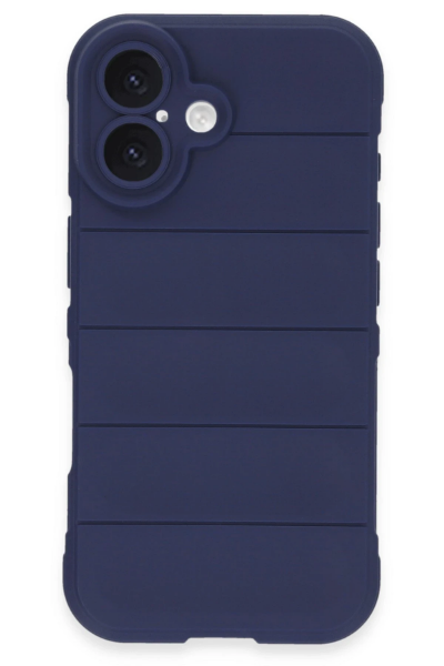 Newface iPhone 16 Plus Kılıf Optimum Silikon - Lacivert resmi