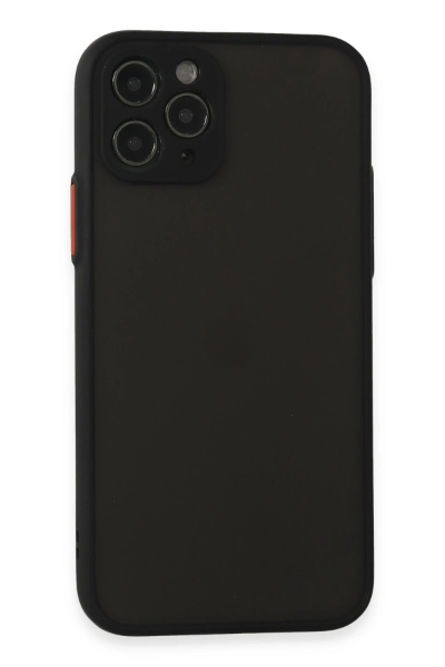 Newface iPhone 11 Pro Kılıf Montreal Silikon Kapak - Siyah resmi