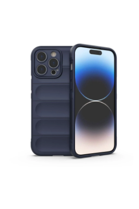 Newface iPhone 16 Pro Kılıf Optimum Silikon - Lacivert resmi