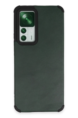 Newface Xiaomi Mi 12T Kılıf Loop Deri Silikon - Yeşil resmi