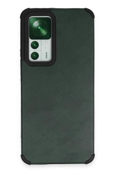 Newface Xiaomi Mi 12T Kılıf Loop Deri Silikon - Yeşil resmi