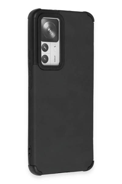 Newface Xiaomi Mi 12T Kılıf Loop Deri Silikon - Siyah resmi