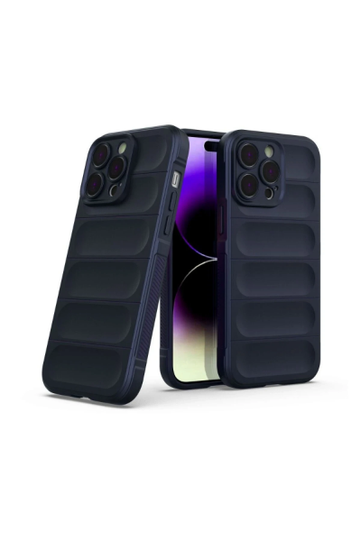 Newface iPhone 16 Pro Max Kılıf Optimum Silikon - Lacivert resmi