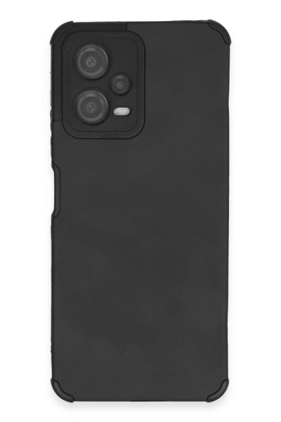 Newface Xiaomi Redmi Note 12 5G Kılıf Loop Deri Silikon - Siyah resmi