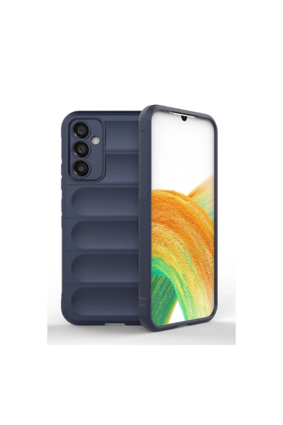 Newface Samsung Galaxy A16 5G Kılıf Optimum Silikon - Lacivert resmi