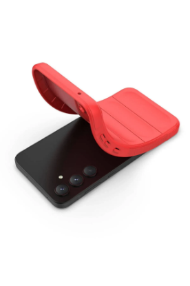 Newface Samsung Galaxy A26 Kılıf Optimum Silikon - Kırmızı resmi