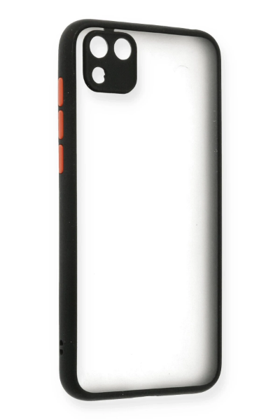 Newface Huawei Y5P Kılıf Montreal Silikon Kapak - Siyah resmi
