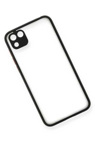Newface Huawei Y5P Kılıf Montreal Silikon Kapak - Siyah resmi